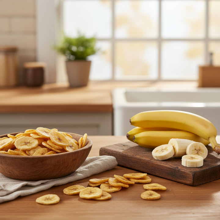 Premium Organic Banana Chips | 100% Certified Organic