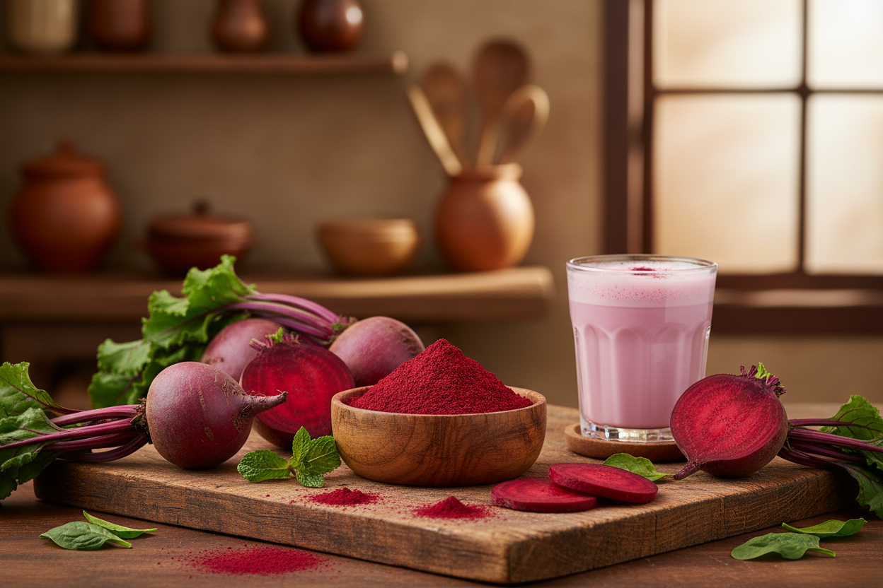 Premium Organic Beetroot Powder | 100% Certified Organic