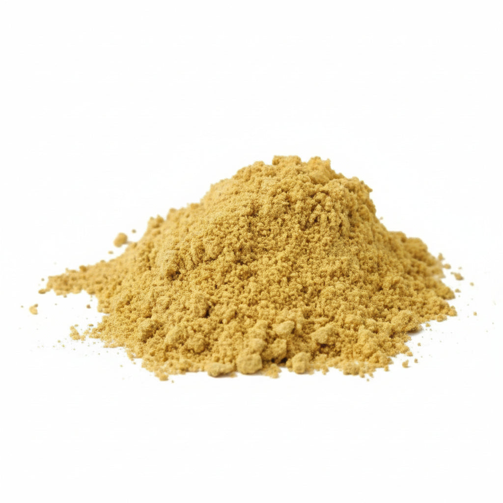 Premium Organic Ginger Ground - 100% Certified Organic - Close Up View